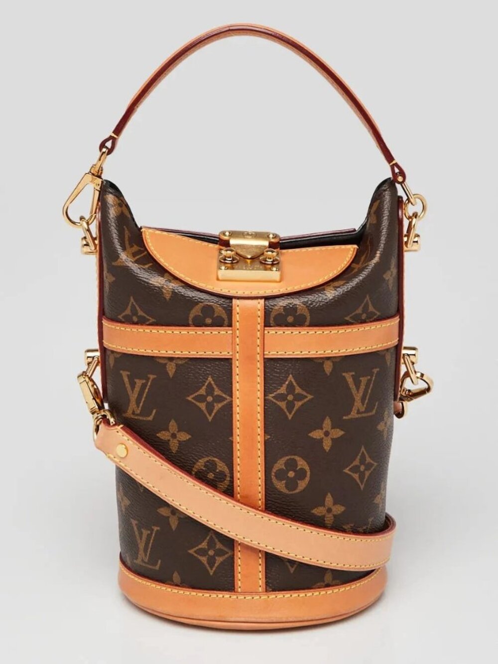 Louis Vuitton Monogram Canvas Duffle Bucket Bag